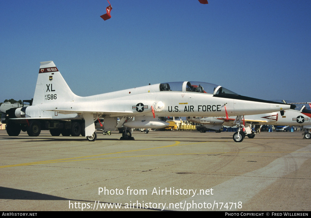 Aircraft Photo of 70-1586 / AF70-586 | Northrop T-38A Talon | USA - Air Force | AirHistory.net #174718