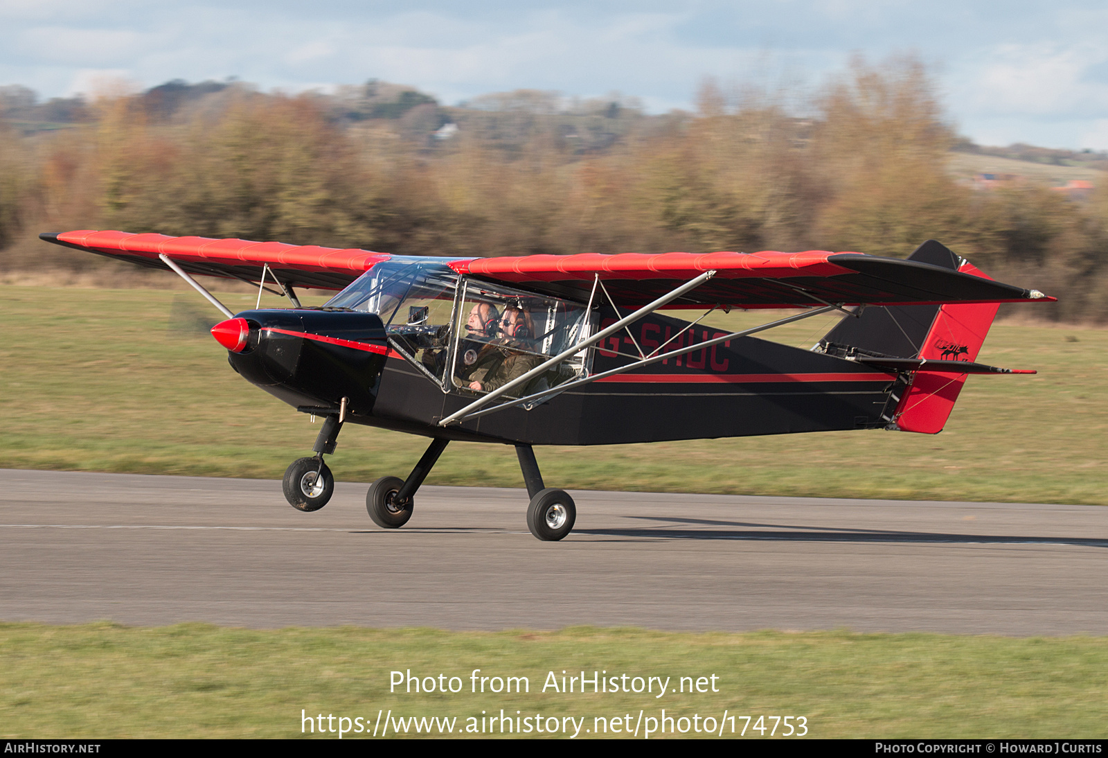 Aircraft Photo of G-SHUC | Rans S-6ESD/Mod/TR Coyote II | AirHistory.net #174753