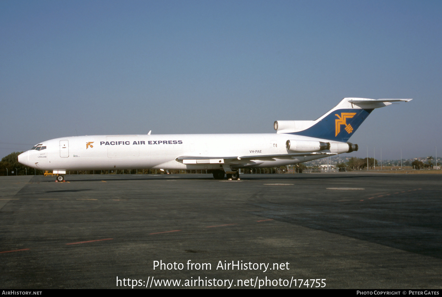 Aircraft Photo of VH-PAE | Boeing 727-281/Adv | Pacific Air Express | AirHistory.net #174755