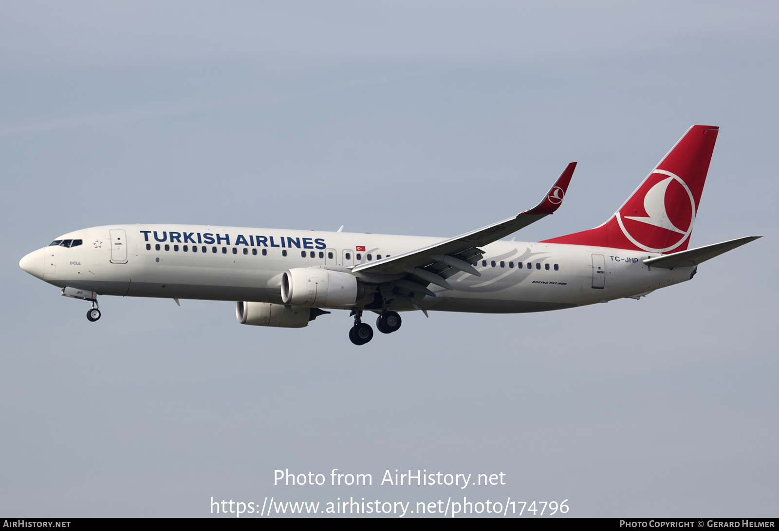 Aircraft Photo of TC-JHP | Boeing 737-8F2 | Turkish Airlines | AirHistory.net #174796