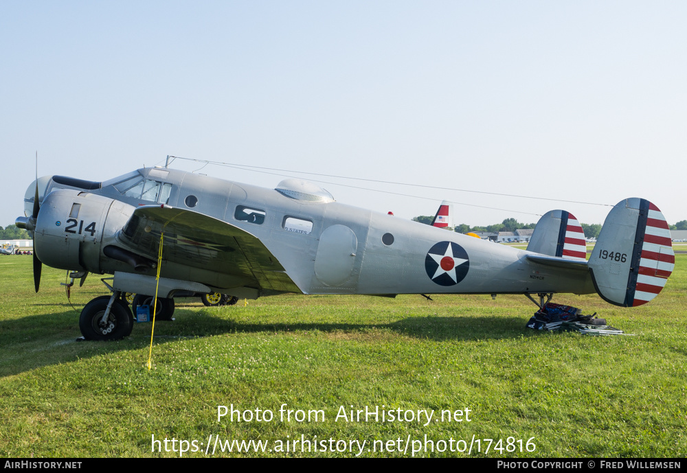 Aircraft Photo of N214CR / 19486 | Hamilton AT-11 | USA - Air Force | AirHistory.net #174816