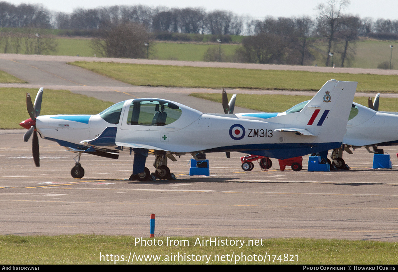 Aircraft Photo of ZM313 | Grob G-120TP Prefect T1 | UK - Air Force | AirHistory.net #174821