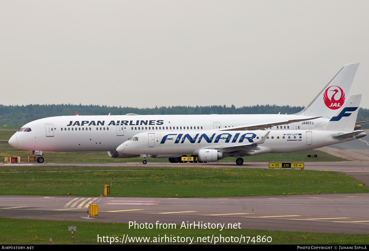 Aircraft Photo of OH-LKP | Embraer 190LR (ERJ-190-100LR) | Finnair | AirHistory.net #174860