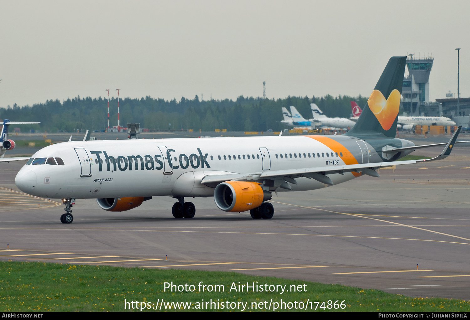 Aircraft Photo of OY-TCE | Airbus A321-211 | Thomas Cook Airlines | AirHistory.net #174866