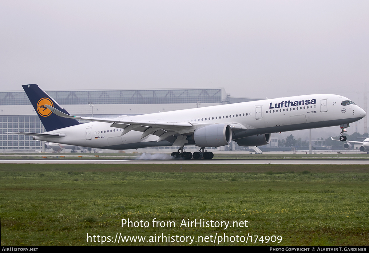 Aircraft Photo of D-AIXF | Airbus A350-941 | Lufthansa | AirHistory.net #174909