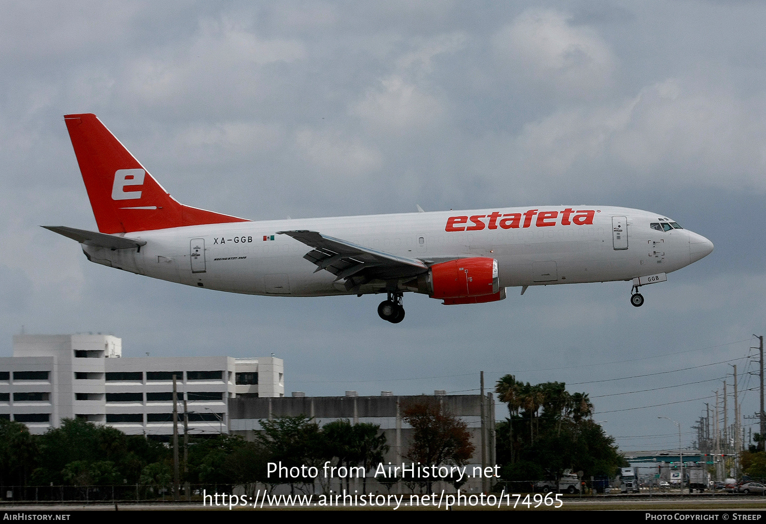 Aircraft Photo of XA-GGB | Boeing 737-3M8(SF) | Estafeta Carga Aerea | AirHistory.net #174965