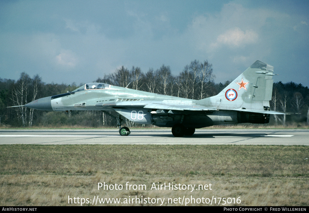 Aircraft Photo of 08 white | Mikoyan-Gurevich MiG-29 (9-12) | Russia - Air Force | AirHistory.net #175016