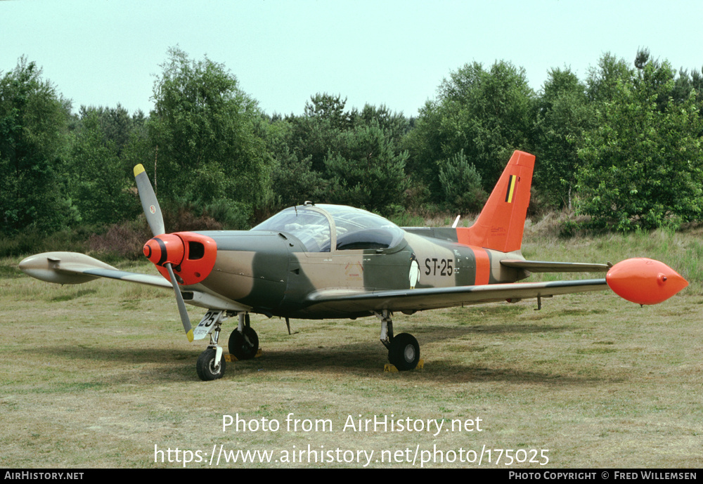 Aircraft Photo of ST-25 | SIAI-Marchetti SF-260M | Belgium - Air Force | AirHistory.net #175025