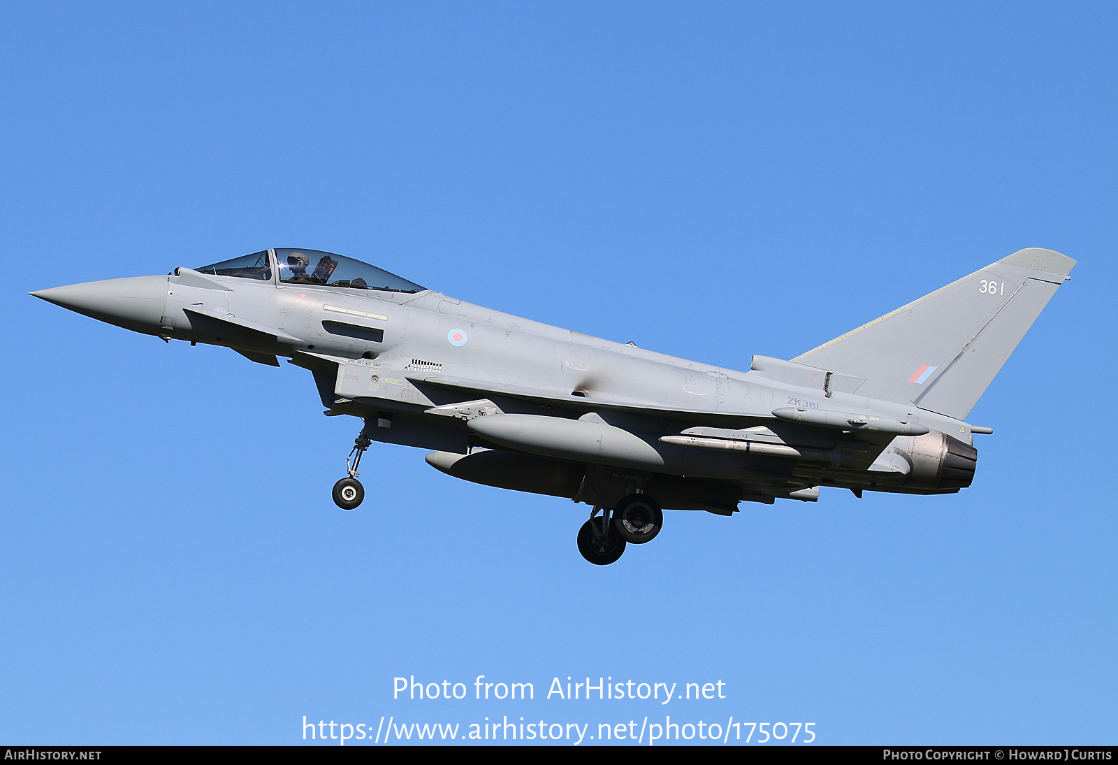 Aircraft Photo of ZK361 | Eurofighter EF-2000 Typhoon FGR4 | UK - Air Force | AirHistory.net #175075