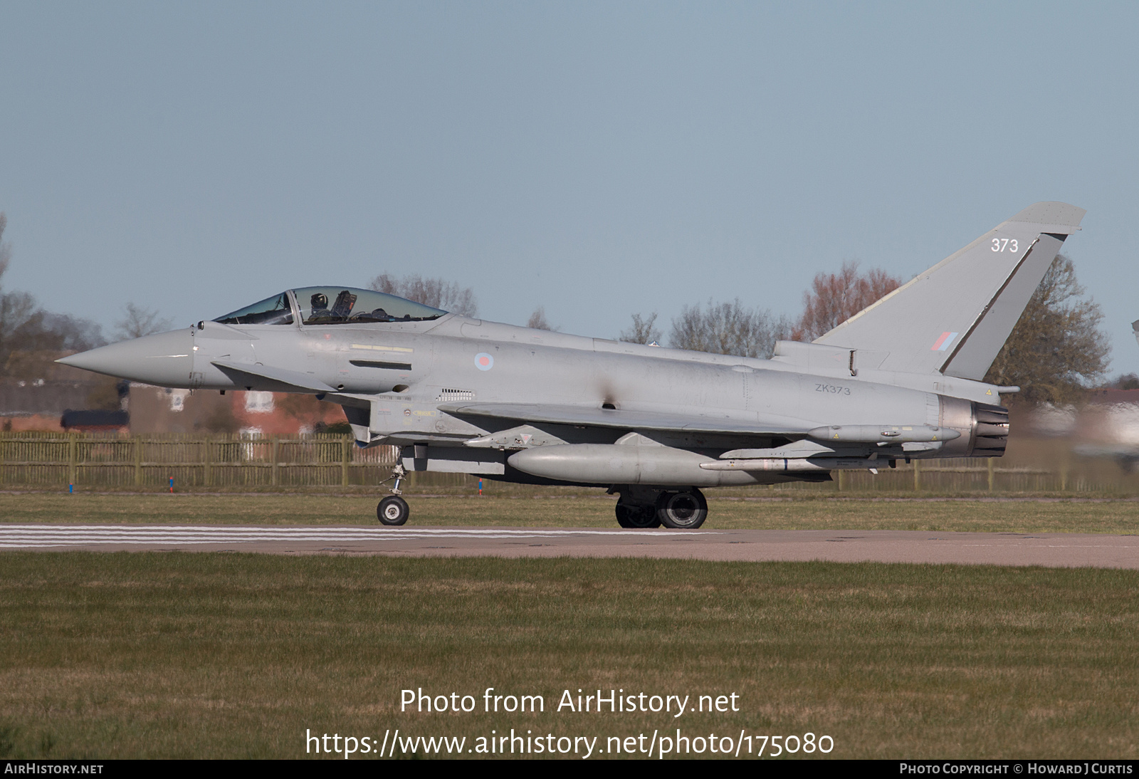 Aircraft Photo of ZK373 | Eurofighter EF-2000 Typhoon FGR4 | UK - Air Force | AirHistory.net #175080