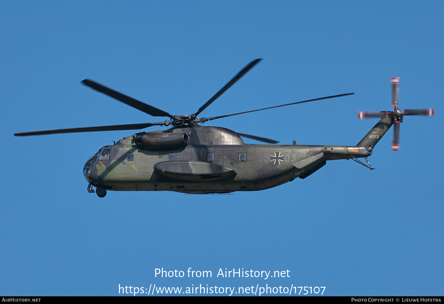 Aircraft Photo of 8503 | Sikorsky CH-53G | Germany - Army | AirHistory.net #175107