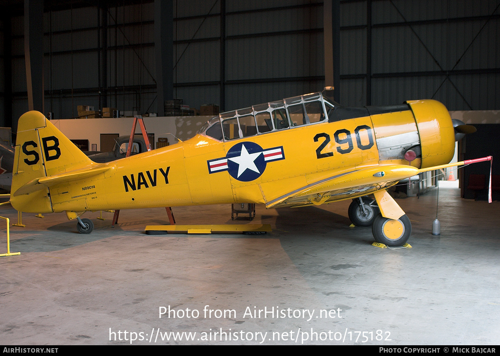 Aircraft Photo of N89014 | North American SNJ-5 Texan | Commemorative Air Force | USA - Navy | AirHistory.net #175182