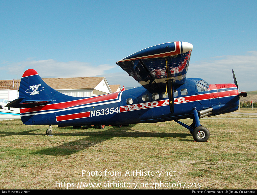 Aircraft Photo of N63354 | De Havilland Canada DHC-3 Otter | Ward Air | AirHistory.net #175215