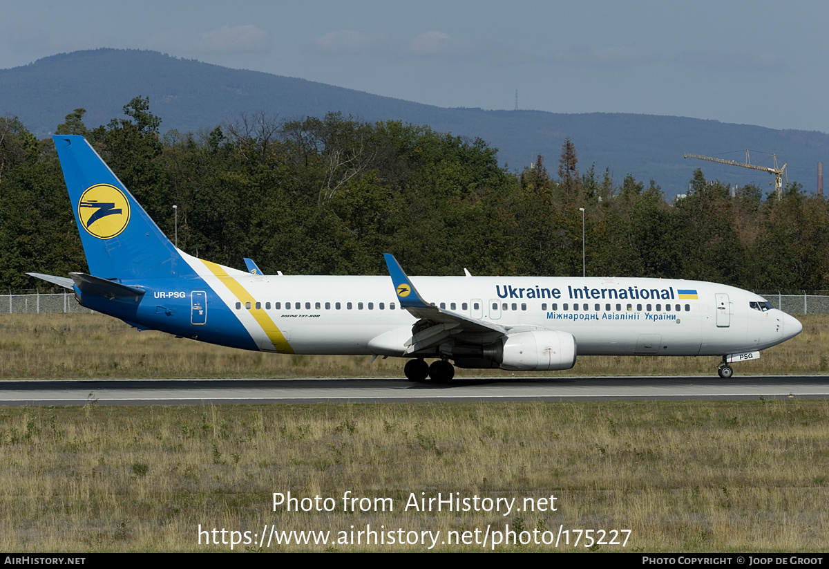 Aircraft Photo of UR-PSG | Boeing 737-85R | Ukraine International Airlines | AirHistory.net #175227