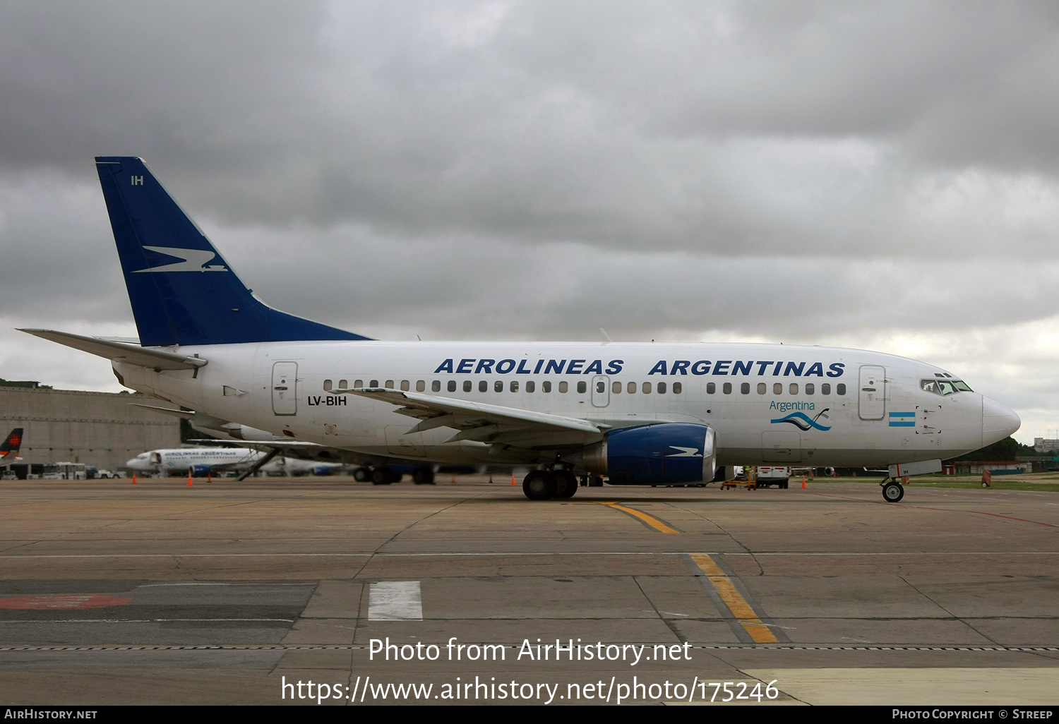 Aircraft Photo of LV-BIH | Boeing 737-53A | Aerolíneas Argentinas | AirHistory.net #175246