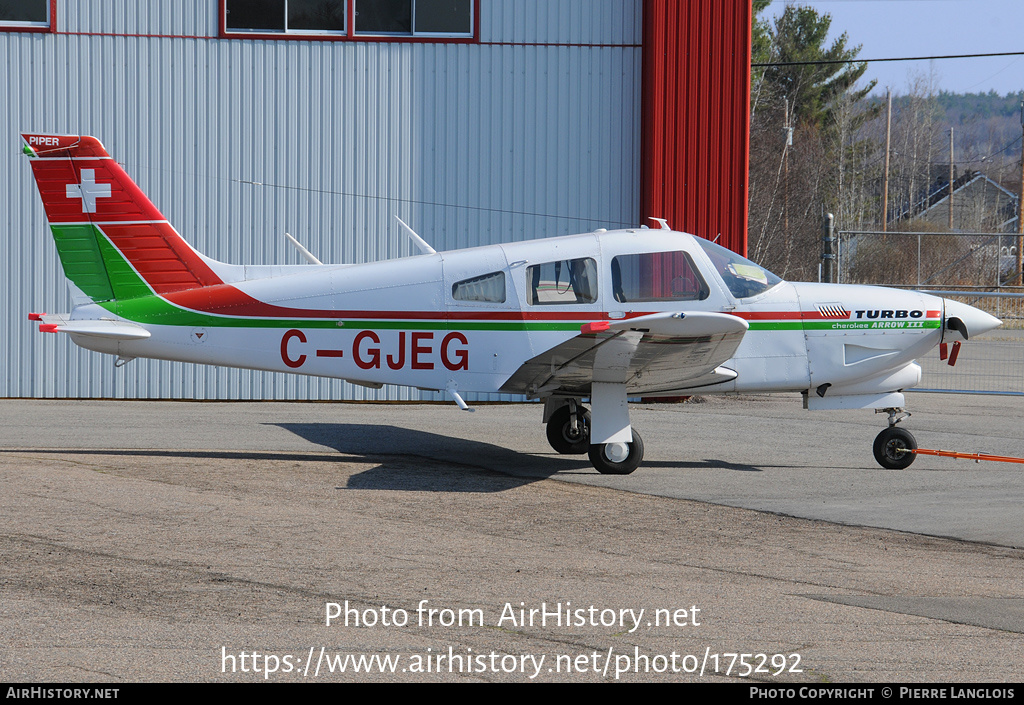 Aircraft Photo of C-GJEG | Piper PA-28R-201T Turbo Arrow III | AirHistory.net #175292