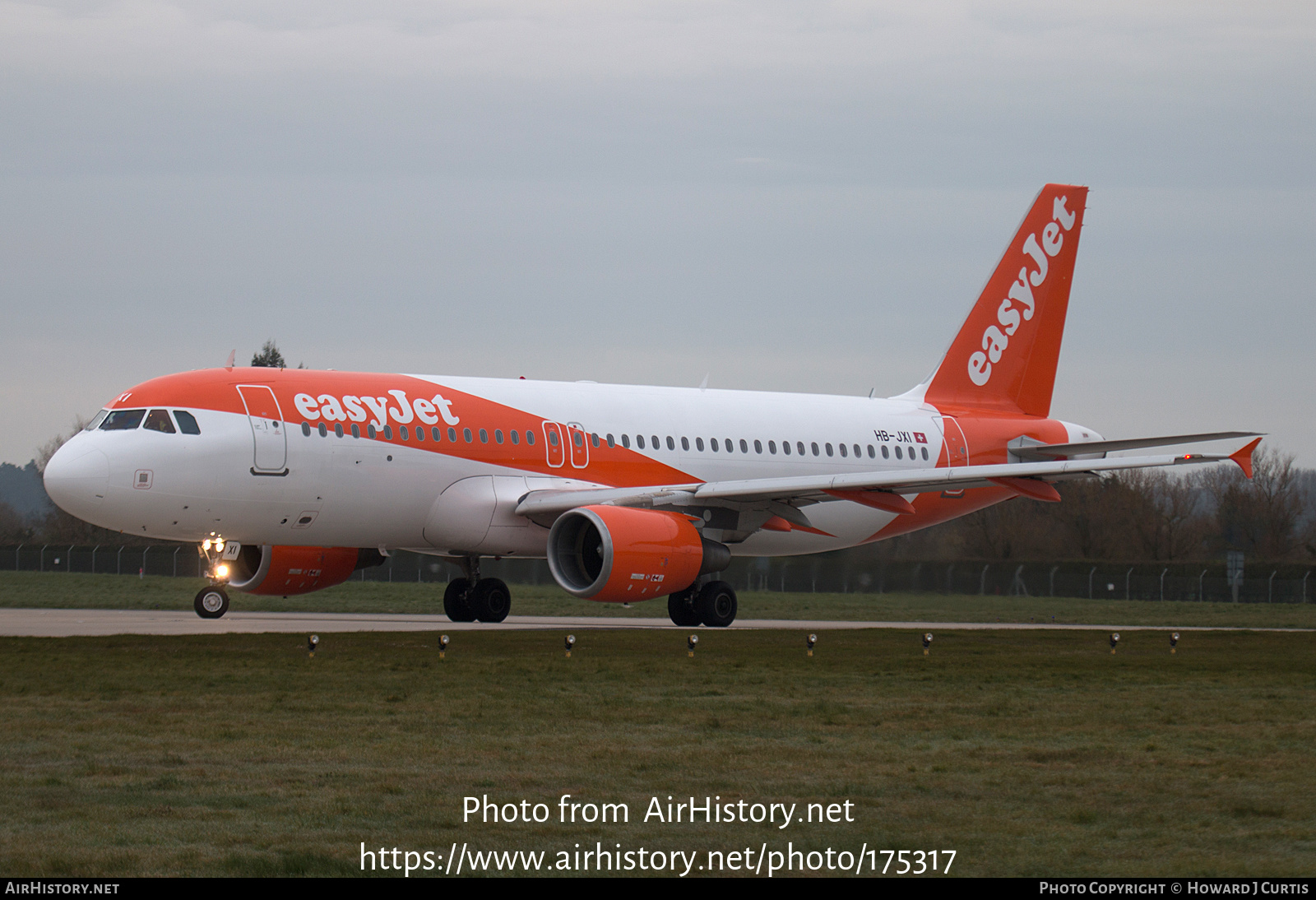 Aircraft Photo of HB-JXI | Airbus A320-214 | EasyJet | AirHistory.net #175317