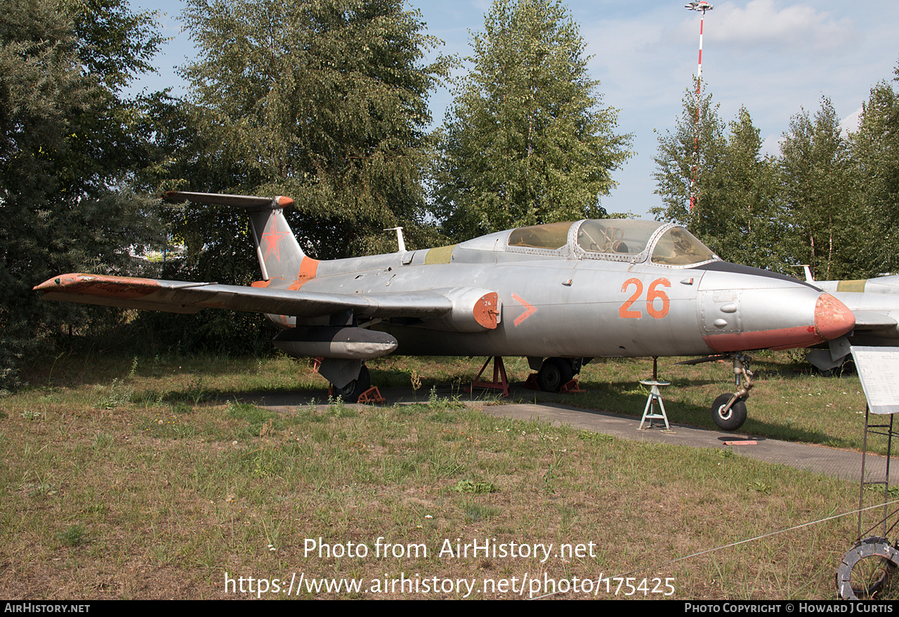 Aircraft Photo of 26 red | Aero L-29 Delfin | Russia - Air Force | AirHistory.net #175425