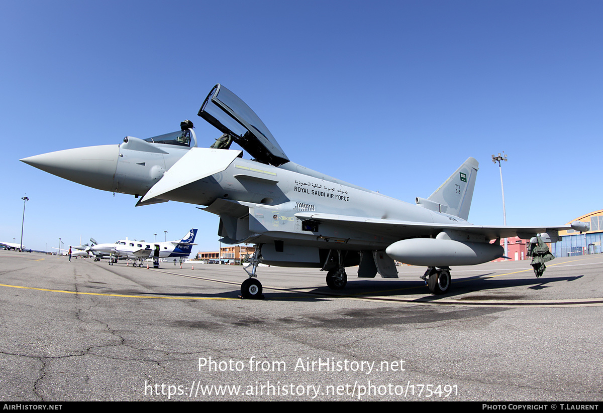 Aircraft Photo of 316 / ZK084 | Eurofighter EF-2000 Typhoon | Saudi Arabia - Air Force | AirHistory.net #175491