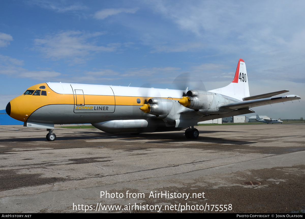 Aircraft Photo of C-GZCF | Lockheed L-188C(AT) Electra | Air Spray | AirHistory.net #175558