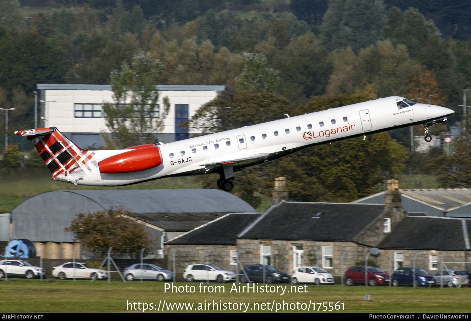 Aircraft Photo of G-SAJC | Embraer ERJ-145EP (EMB-145EP) | Loganair | AirHistory.net #175561