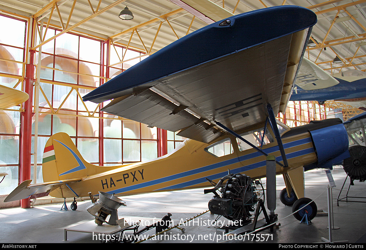 Aircraft Photo of HA-PXY | PZL-Okecie PZL-101A Gawron | AirHistory.net #175571