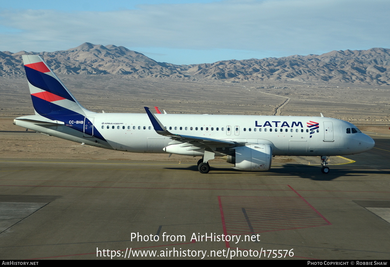 Aircraft Photo of CC-BHB | Airbus A320-271N | LATAM Airlines | AirHistory.net #175576