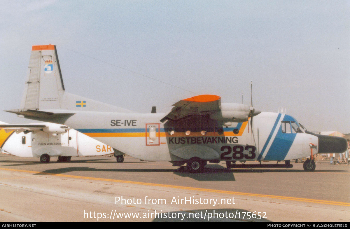 Aircraft Photo of SE-IVE | CASA C-212-200 Aviocar | Kustbevakning - Swedish Coastguard | AirHistory.net #175652