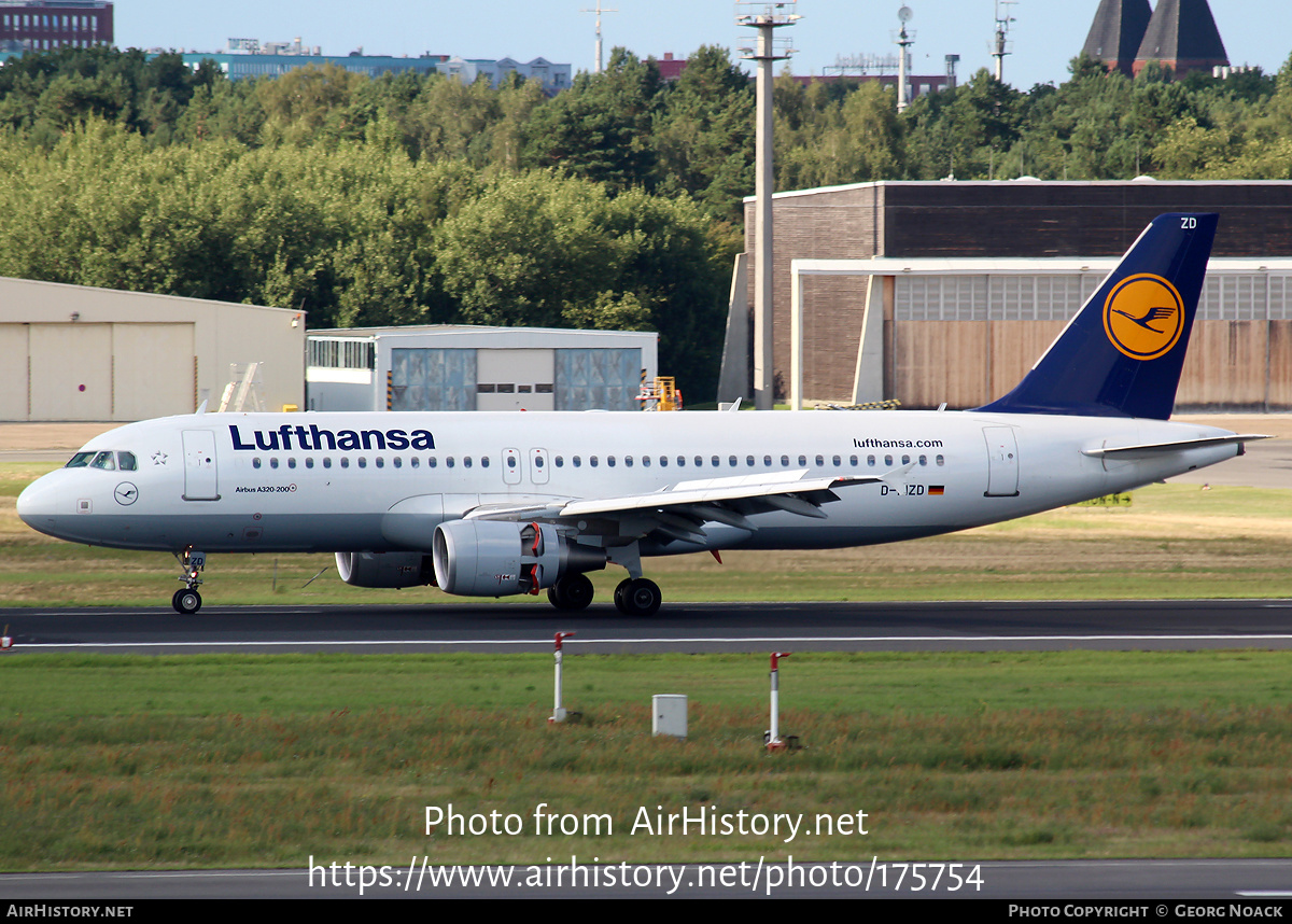 Aircraft Photo of D-AIZD | Airbus A320-214 | Lufthansa | AirHistory.net #175754