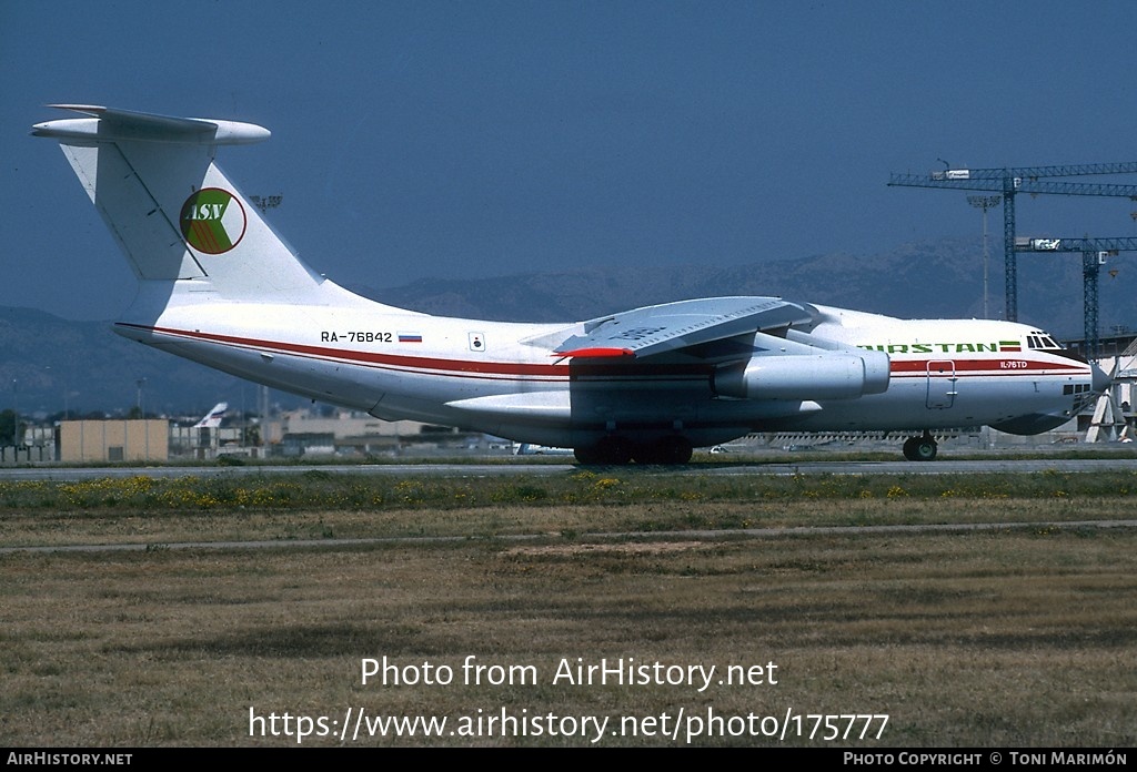 Aircraft Photo of RA-76842 | Ilyushin Il-76TD | Airstan - ASN | AirHistory.net #175777