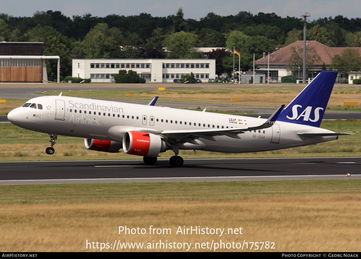 Aircraft Photo of SE-DOX | Airbus A320-251N | Scandinavian Airlines - SAS | AirHistory.net #175782