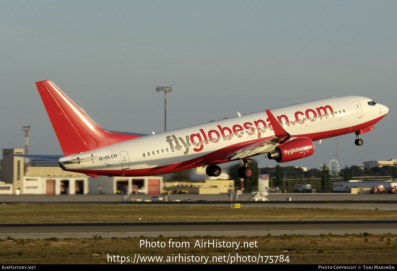 Aircraft Photo of G-DLCH | Boeing 737-8Q8 | Flyglobespan | AirHistory.net #175784