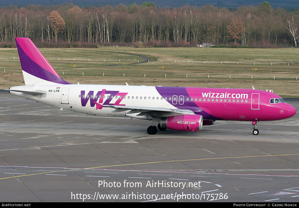Aircraft Photo of HA-LPB | Airbus A320-232 | Wizz Air | AirHistory.net #175786