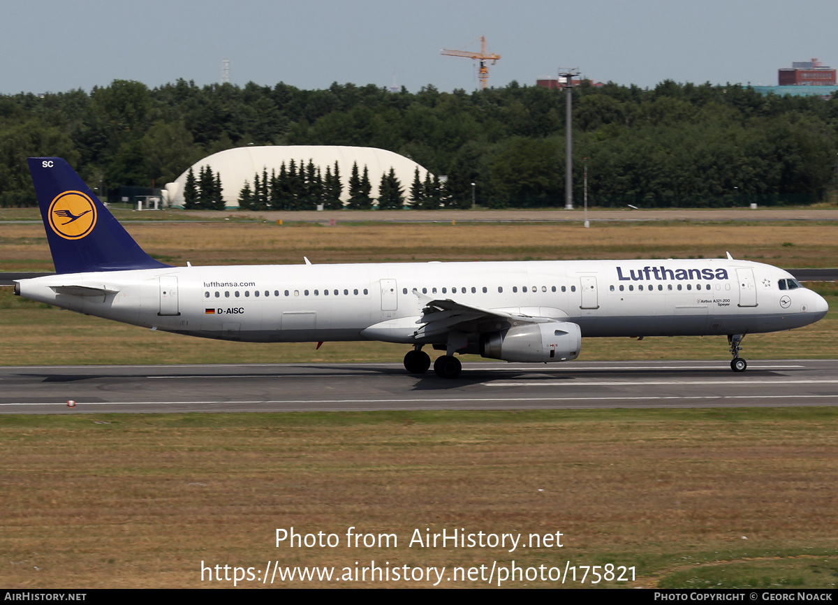 Aircraft Photo of D-AISC | Airbus A321-231 | Lufthansa | AirHistory.net #175821