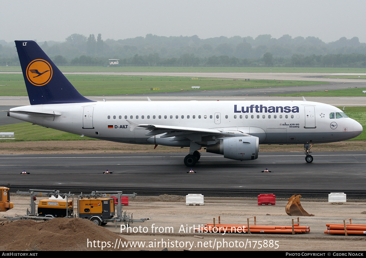 Aircraft Photo of D-AILT | Airbus A319-114 | Lufthansa | AirHistory.net #175885