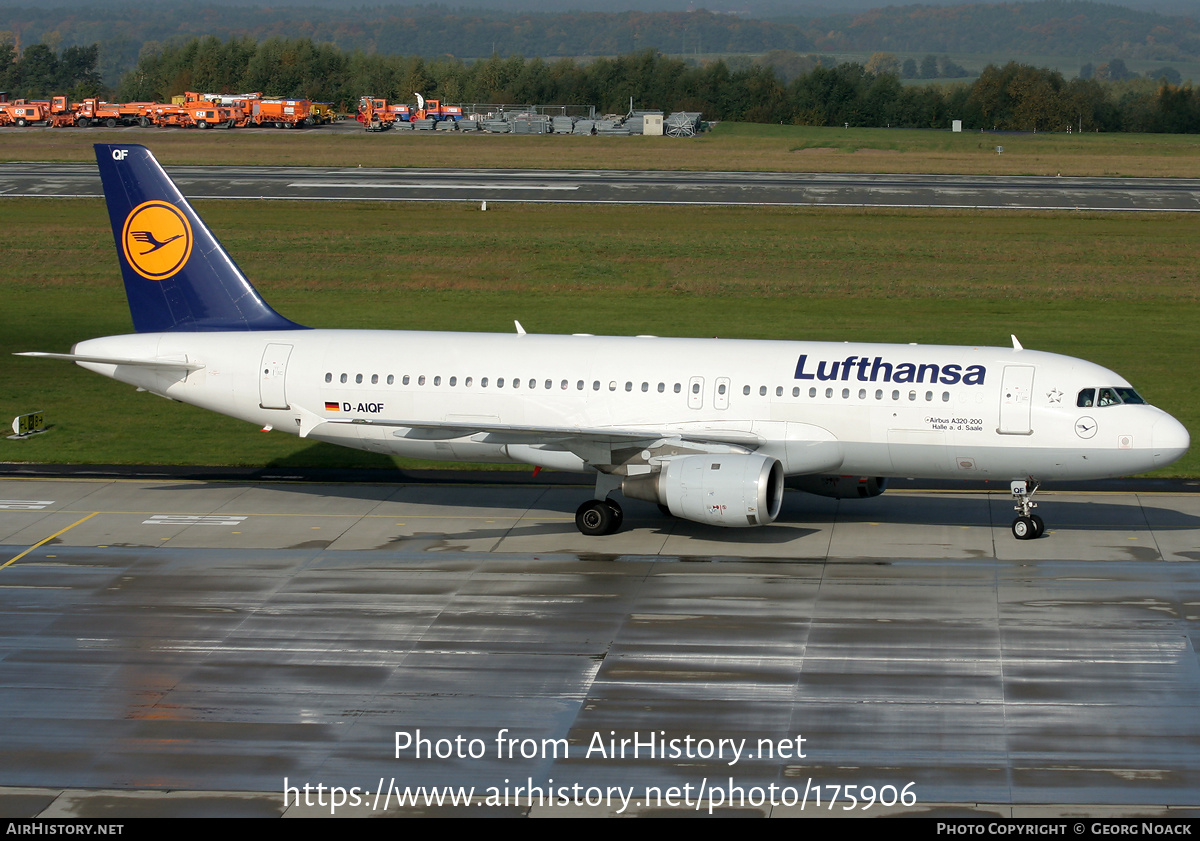 Aircraft Photo of D-AIQF | Airbus A320-211 | Lufthansa | AirHistory.net #175906