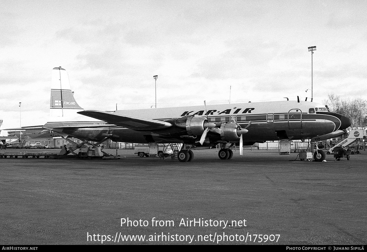 Aircraft Photo of OH-KDA | Douglas DC-6B(ST) | Kar-Air | AirHistory.net #175907