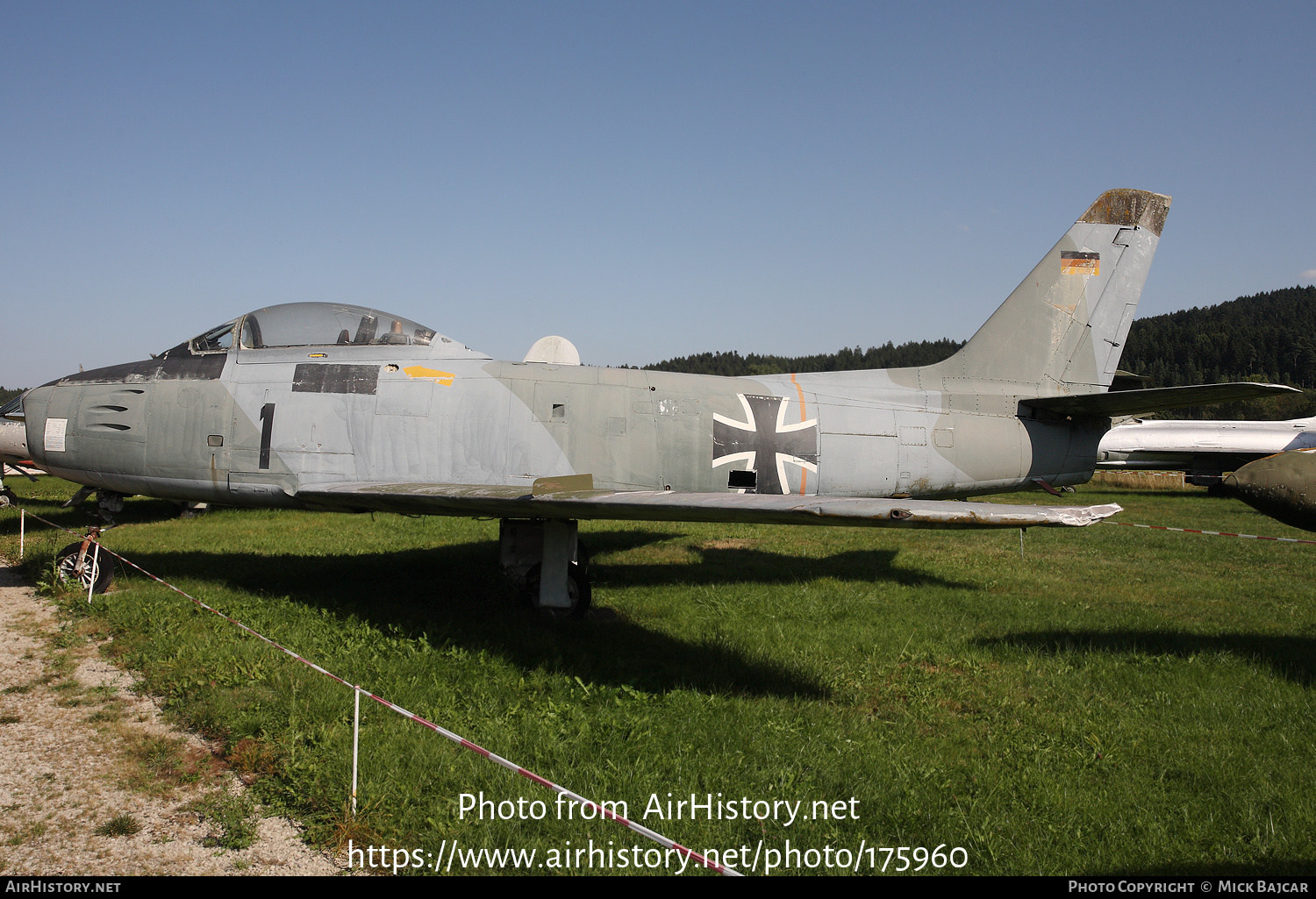 Aircraft Photo of BB-141 | Canadair CL-13A Sabre 5 | Germany - Air Force | AirHistory.net #175960