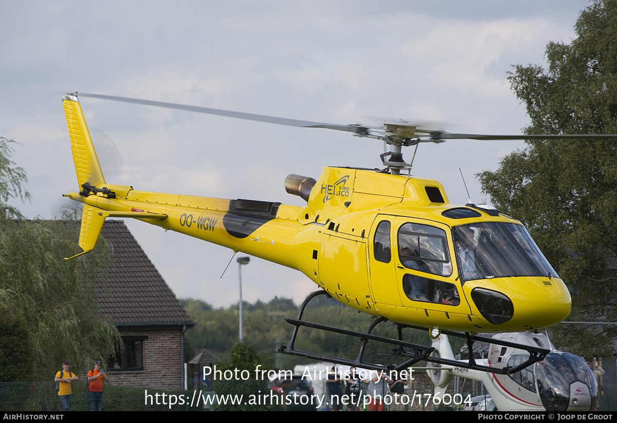 Aircraft Photo of OO-WGW | Eurocopter AS-350B-3E Ecureuil | Heli and Co | AirHistory.net #176004