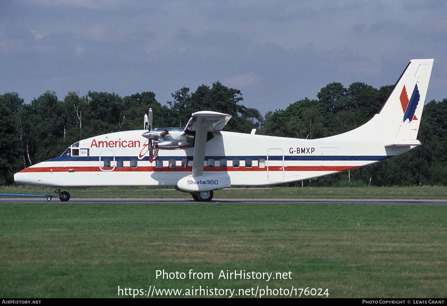 Aircraft Photo of G-BMXP | Short 360-200 | American Eagle | AirHistory.net #176024