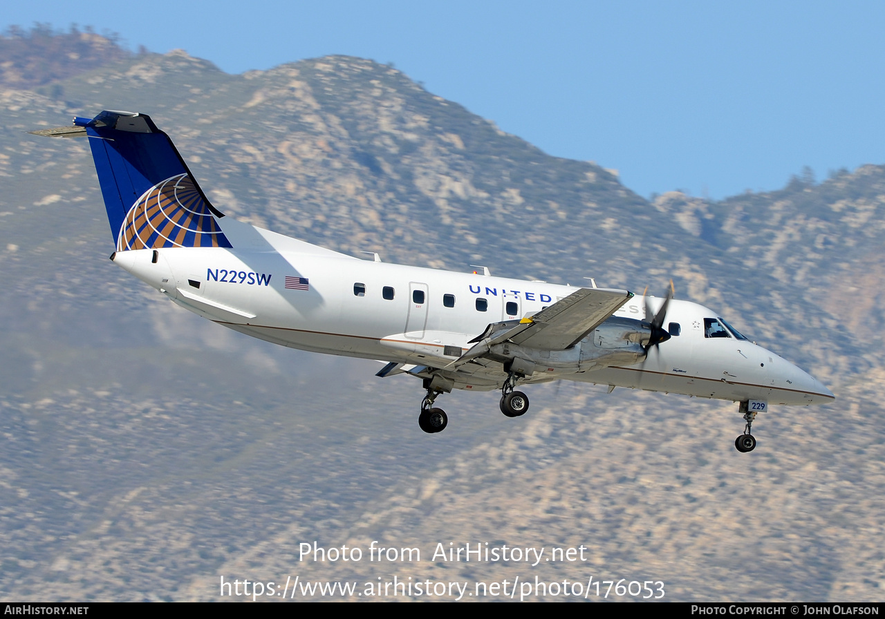 Aircraft Photo of N229SW | Embraer EMB-120ER Brasilia | United Express | AirHistory.net #176053