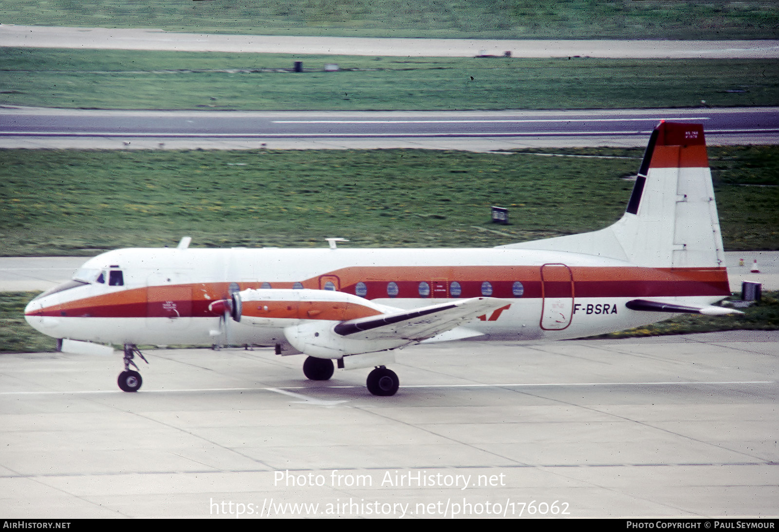 Aircraft Photo of F-BSRA | Hawker Siddeley HS-748 Srs2A/264 | TAT - Touraine Air Transport | AirHistory.net #176062