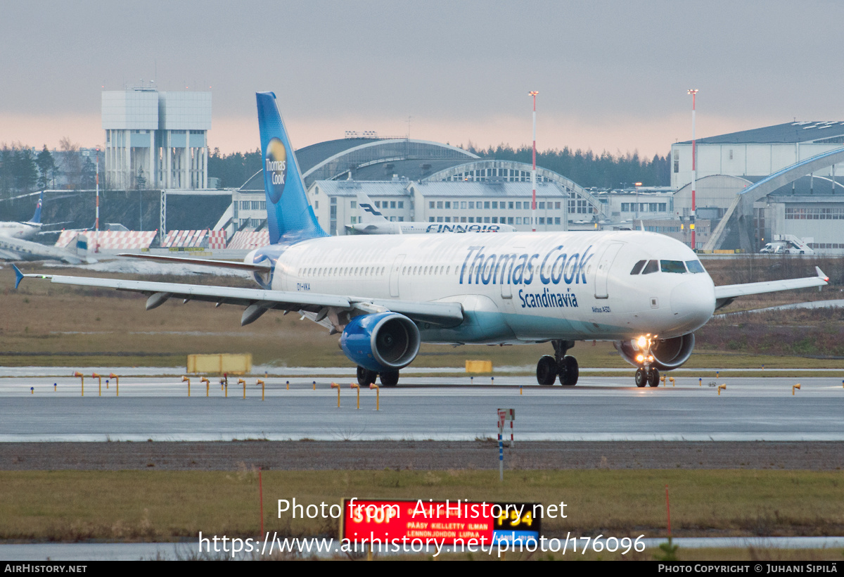 Aircraft Photo of OY-VKA | Airbus A321-211 | Thomas Cook Airlines Scandinavia | AirHistory.net #176096