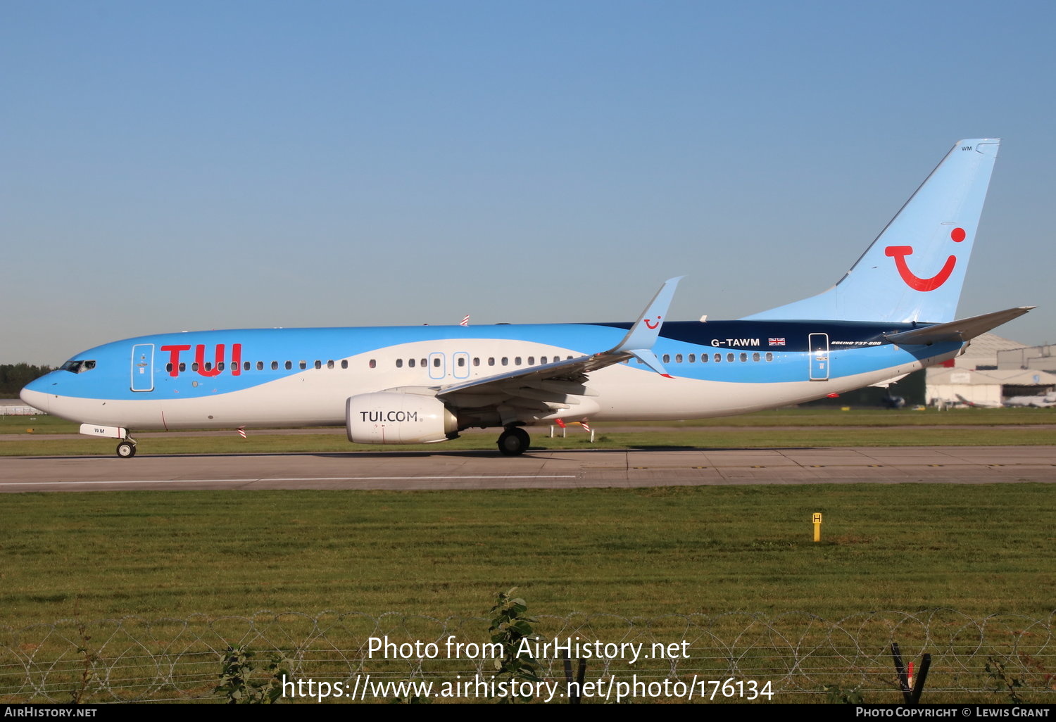 Aircraft Photo of G-TAWM | Boeing 737-8K5 | TUI | AirHistory.net #176134