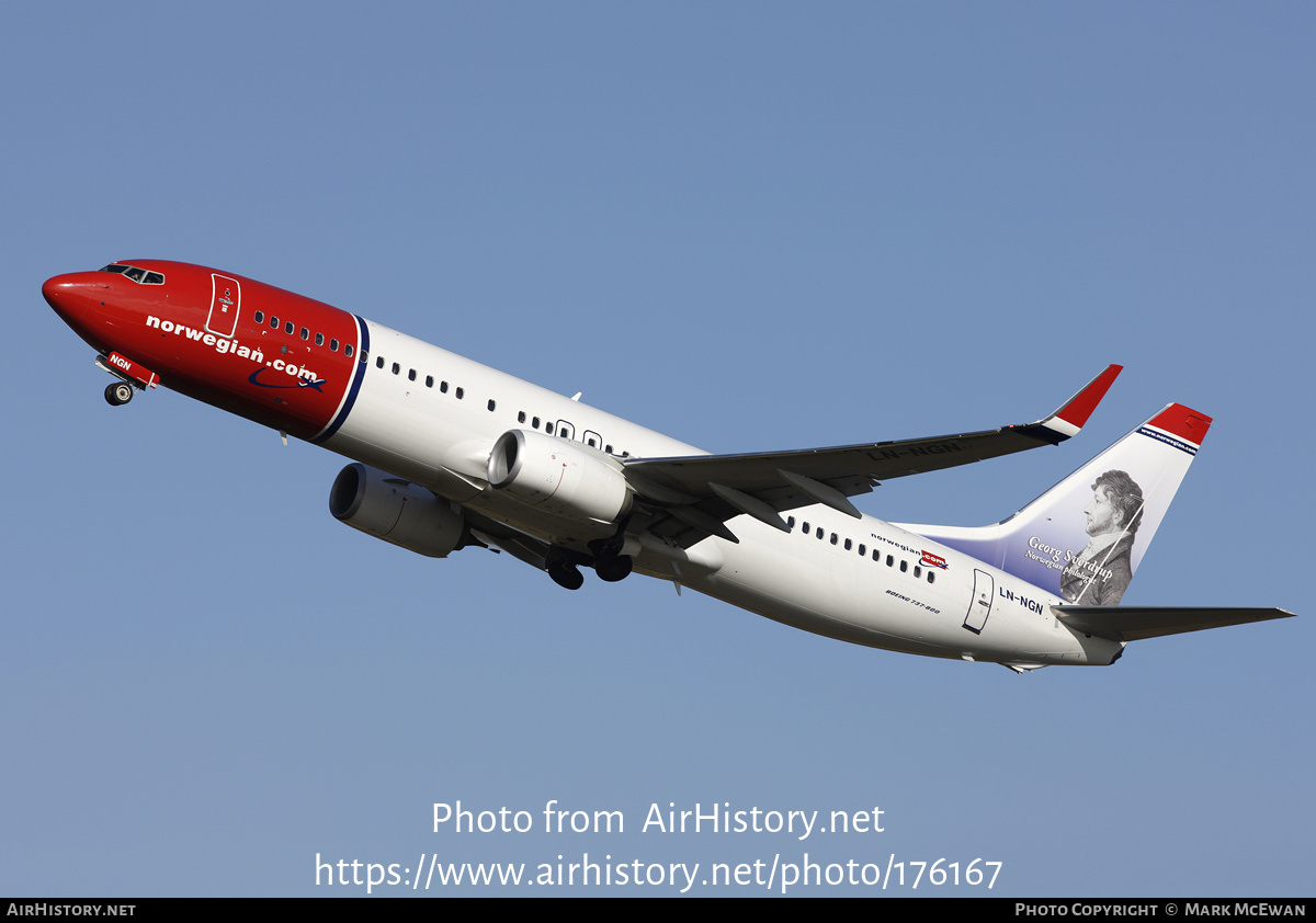 Aircraft Photo of LN-NGN | Boeing 737-8JP | Norwegian | AirHistory.net #176167