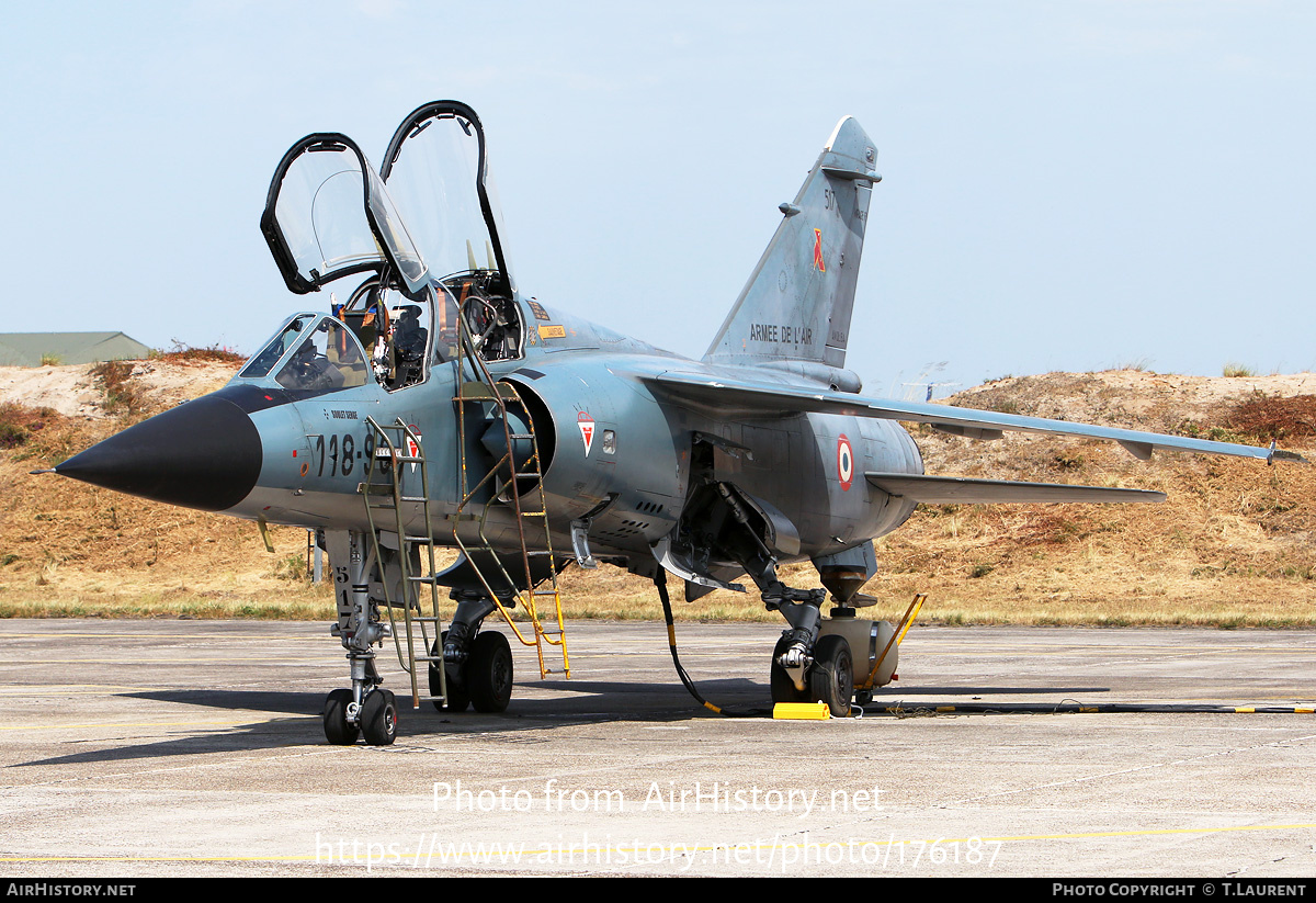 Aircraft Photo of 517 | Dassault Mirage F1B | France - Air Force | AirHistory.net #176187