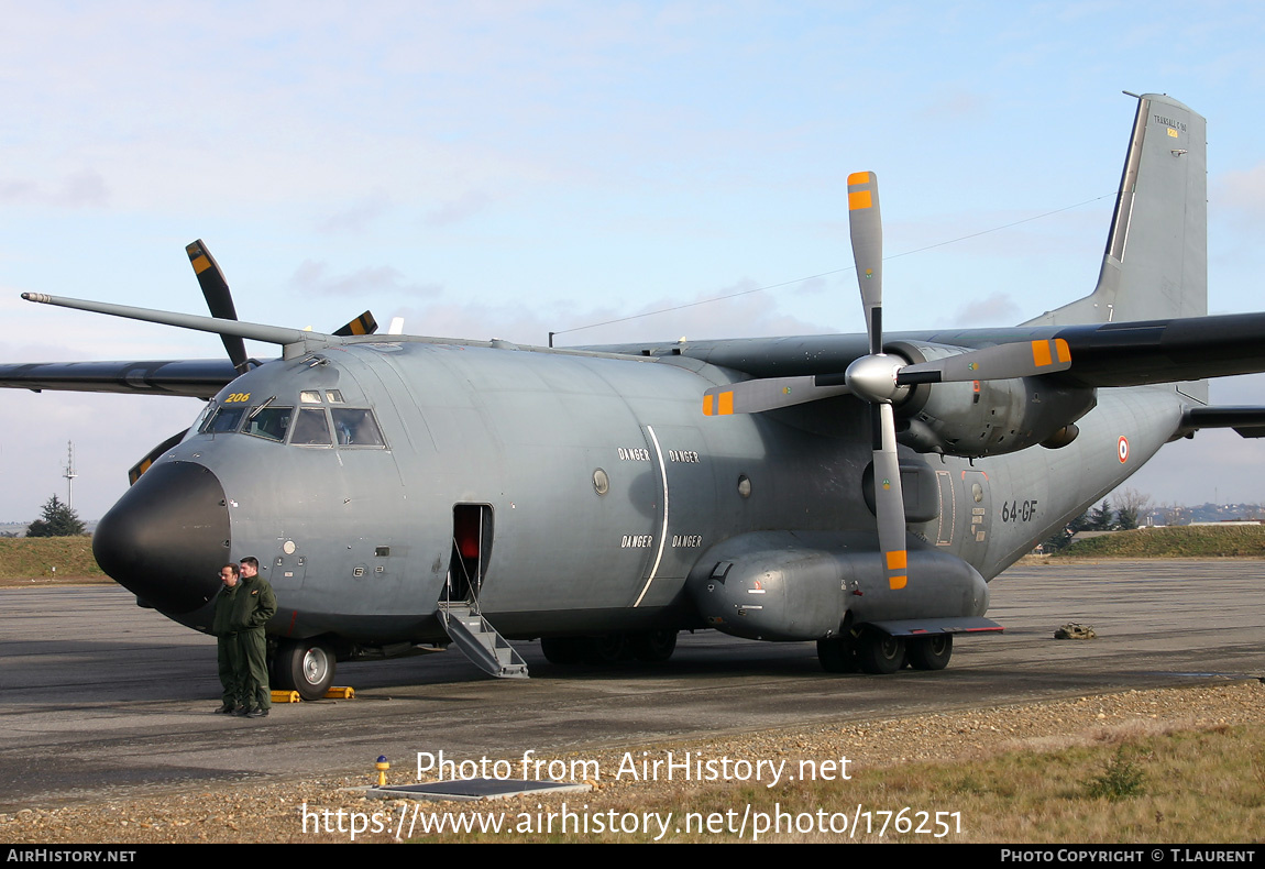 Aircraft Photo of R206 | Transall C-160R | France - Air Force | AirHistory.net #176251