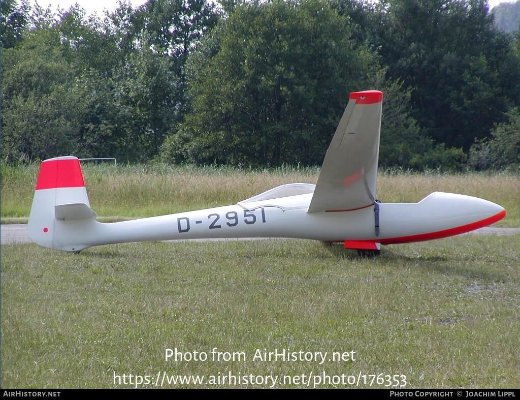 Aircraft Photo of D-2951 | Glasflügel H-201B Standard Libelle | AirHistory.net #176353