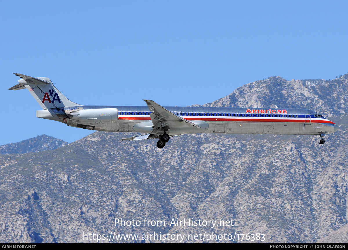 Aircraft Photo of N468AA | McDonnell Douglas MD-82 (DC-9-82) | American Airlines | AirHistory.net #176383