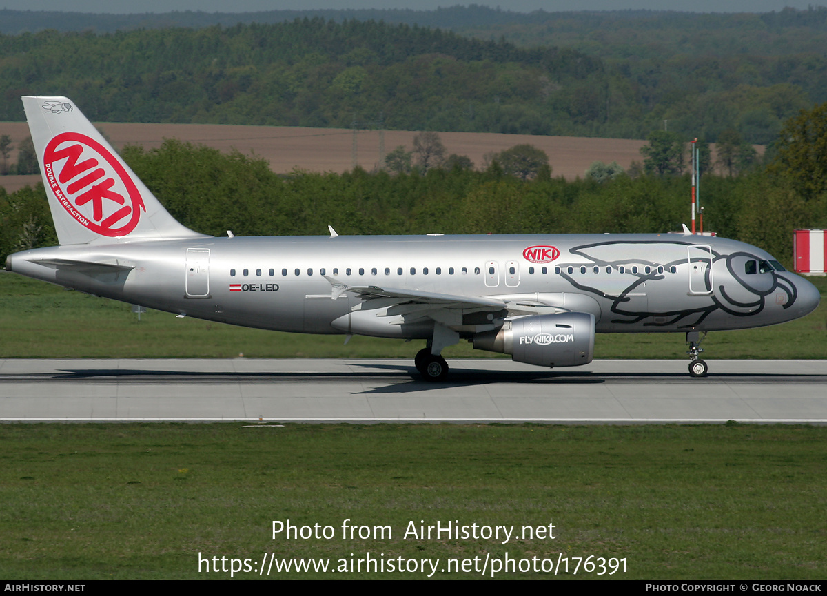 Aircraft Photo of OE-LED | Airbus A319-112 | Niki | AirHistory.net #176391